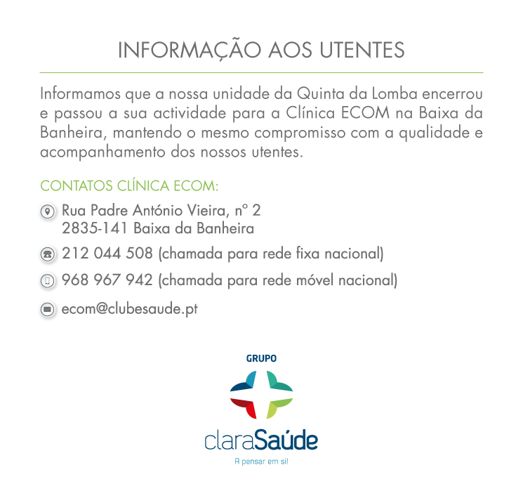 Clara Saúde Quinta da Lomba